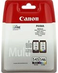 Canon PG-545 / CL-546 - Schwarz + 3 Farben - Druckerpatrone - Multipack