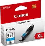 Canon CLI-551C XL - Cyan - Druckerpatrone - Hohe Kapazit&auml;t