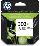 HP 302XL (F6U67AE) - 3-farbig - Druckerpatrone - Hohe Kapazit&auml;t