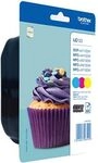 Brother LC-123RBWBP - 3-farbig - Druckerpatrone - Multipack