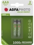 Agfaphoto Wiederaufladbare Micro AAA 2 St&uuml;ck Batterie