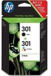 HP 301 (N9J72AE) - Schwarz + 3 Farben - Druckerpatrone - Multipack