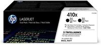 Druckerpatrone kompatibel mitHP 410X (CF410XD) Toner 2x Schwarz Hohe Kapazit&auml;t -
