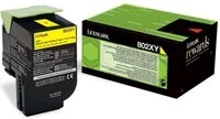 Lexmark 80C2XY0 (802XY) - Gelb - Toner - Extra hohe Kapazit&auml;t