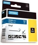 Dymo 1805243 - (12 mm) - Schwarz auf blau - Tape