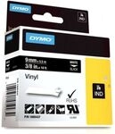 Dymo 1805437 - (9 mm) - Wei&szlig; auf schwarz - Tape
