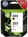 HP 303 (3YM92AE) - Schwarz + 3 Farben - Druckerpatrone - Multipack