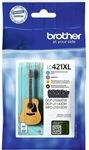 Brother LC-421XLVAL - 4-farbig - Druckerpatrone - Hohe Kapazit&auml;t - Multipack