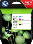 HP 3YP34AE, HP 912XL (3YP34AE) - 4-farbig - Druckerpatrone - Hohe Kapazit&auml;t -