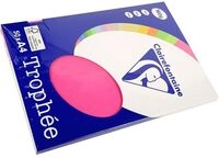 Clairefontaine Fuchsia A4 Farbiges Papier 160 g/m&sup2; (50 Blatt)