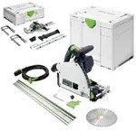Festool Tauchs&auml;ge TS 60 KEBQ-Plus F&uuml;hrungsschienen FS1400/2 Zubeh&ouml;r Set...