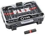 Flex Bitset Bit Bohrschrauber Schrauber Set DB Bulk T40 Torx 25 St&uuml;ck 530493