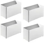 Festool Einsatzboxen f&uuml;r SYS Storage Box 4 St&uuml;ck je 60 x 120 x 71 mm 500067