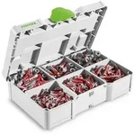 Festool D&uuml;bel Set SYS3 S 76-DBL-Set f&uuml;r Systainer3 Rack Befestigung W&auml;nde 578113