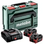 Metabo Basis Set 2x LIHDX 8.0 AH ASC 290 metaBOX 145 Ladeger&auml;t CAS 685305000