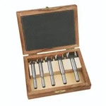Alpen Forstnerbohrer Set Profi Sharp Shark 5 tlg 15 20 25 30 35 mm Holzkassette
