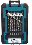 Makita HSS-GS Metallbohrer Set 19-teilig &Oslash; 1-10 mm im Kunststoffkoffer D-78352