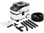 Festool Absaugmobil CT 15-Set 1200 W mit Filter Schlauch 3 Rohre 4 D&uuml;sen 578450