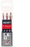 Alpen Steinzeug-Bohrer-Set C PROTECTOR 3tlg &Oslash; 6/8/10 mm Zentrierspitze 303003100
