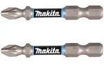 Makita Torsion Bit PZ2 Impact Premier 50mm 2 St&uuml;ck Schlagschrauber E-03305