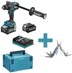 Makita Akku Bohrschrauber XGT 40 V 150 Nm + Leatherman Multi-Tool DF001GD203
