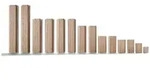 Festool Domino Buche D 8x100 mm 150 St&uuml;ck BU 498213 Holzd&uuml;bel D&uuml;bel