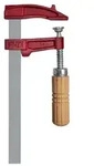 Piher Schraubzwinge MM 20 Standard Holzgriff Ausladung 7cm Schiene 18x7mm 02020