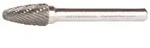 Makita Hartmetall Fr&auml;sstift Rundbogen Kreuzverzahnt 10 x 20 x 6 mm B-52788