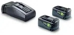 Festool Energie-Set 18 V 2xHP5,0/TCL6 f&uuml;r alle 18 Volt Ger&auml;te Bluetooth 578736