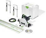 Festool Tauchs&auml;ge TS 55 FEBQ Plus FS F&uuml;hrungsschiene 1400/2 FSZ 120 SYS3 M 337