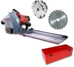 Mafell Multifr&auml;se Holz MF 26 cc mit Schiene im Transportkoffer 917804