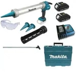 Makita DCG180RYEX Akku-Kartuschenpistole Kartuschenpresse 2 x Akku 18V + Beutel