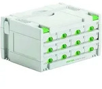 Festool Sortainer SYS 3 SORT 12 491986 Werkzeugkoffer mit 12 Schubladen