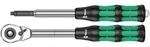 Wera Umschaltknarren Zyklop Hybrid Set 2-teilig 1/2" 05004095001