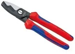 KNIPEX Kabelschere mit Doppelschneide Mehrkomponenten-H&uuml;llen 200 mm 9512200