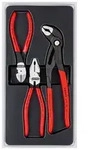 Knipex Kraft-Paket Zangen Werkzeug Set 3 tlg. 00 20 10 Kombizange Cobra