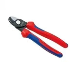 KNIPEX Kabelschere mit Mehrkomponenten-H&uuml;llen 165 mm 9512165