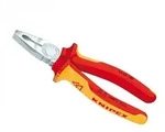 KNIPEX Kombizange verchromt isoliert Mehrkomponenten-H&uuml;llen 160 mm Nr 0306160