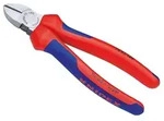 KNIPEX Seitenschneider atramentiert mit Mehrkomponenten-H&uuml;llen 125 mm 7002125