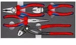 Knipex Zangen-Set in Schaumstoffeinlage 4 teilig Kombizange Cobra 002001V15