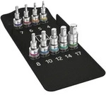 Wera 8740 C HF 1 Zyklop Bitnuss-Satz Innensechskant 9tlg. 05004201001