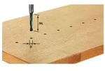 Festool D&uuml;belbohrer HM D10/30 Z S8mm 491069 Fr&auml;se Oberfr&auml;se D&uuml;bel Bohrer