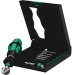 Wera 845/8 1-nutiger Kegelsenker-Satz, 8-teilig Bits Rapidaptor Schnellwechselfutter