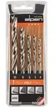 Alpen Holzspiralbohrer Kassette Profi PTM5 4,0 5,0 6,0 8,0 10,0 mm 600114100