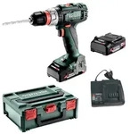 Metabo Akku Bohrschrauber BS 18L Quick 18V 2x2Ah Akku Ladeger&auml;t Koffer...