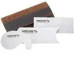 Kirschen Ziehklingensatz 3tlg in Veloursleder Tasche 3823001