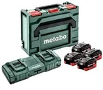 Metabo Basis Set 4x LIHD 8.0 AH Ladeger&auml;t ASC 145 DUO metaBOX 145 685135000 CAS