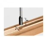 Festool Nutfr&auml;ser Fr&auml;ser Hartmetall HW Schaft 8 mm D22 490973 Oberfr&auml;se OF...