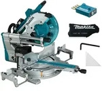 Makita Akku Kapp- und Gehrungss&auml;ge 2x 18V DLS211ZU Solo Bluetooth