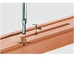 FESTOOL Nutfr&auml;ser HW Schaft 8 mm HW S8 D8/20 Nr.:490957